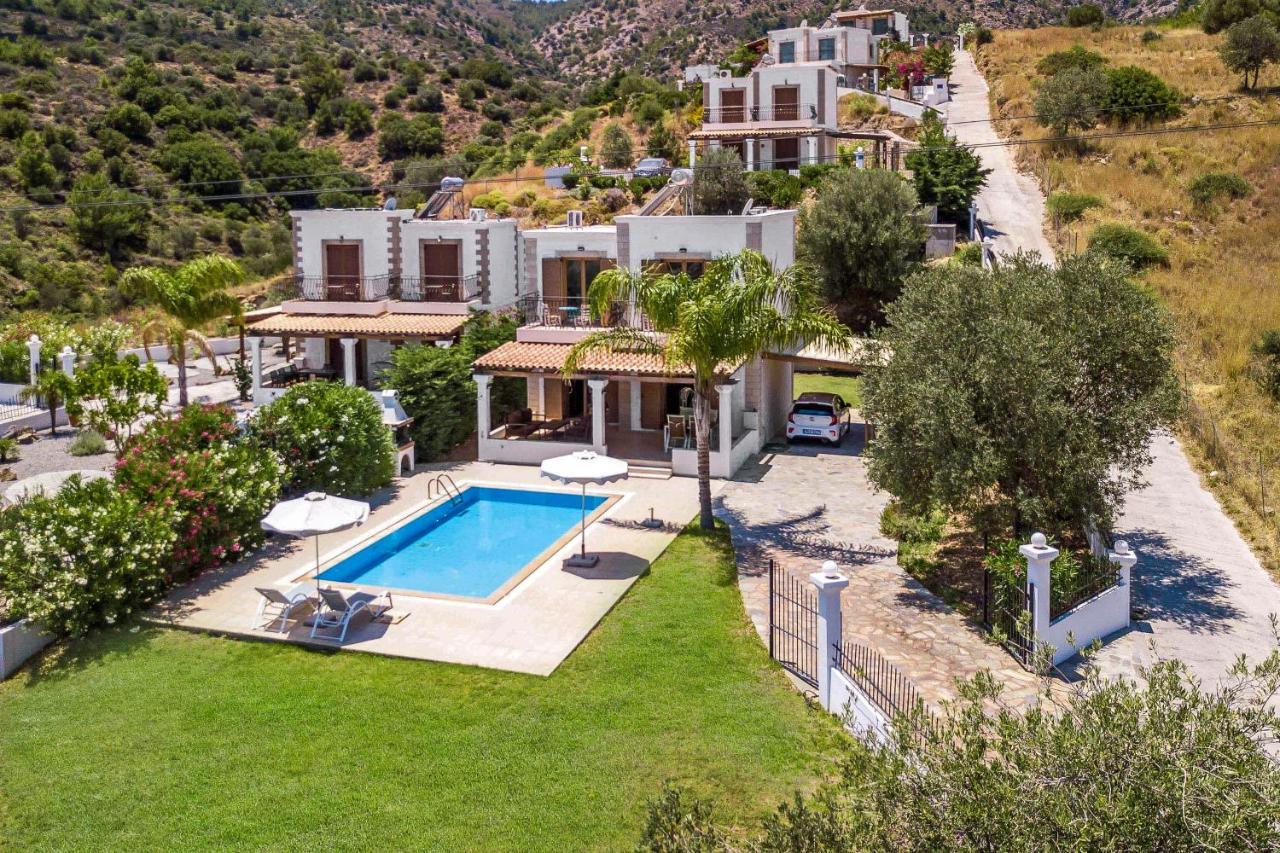 Villa Amberblue Kalathos Exteriör bild