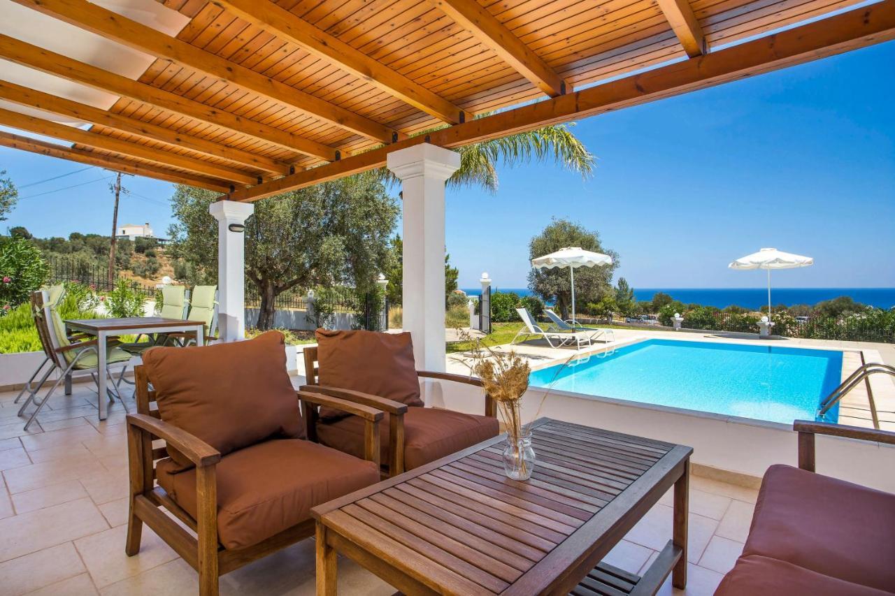Villa Amberblue Kalathos Exteriör bild