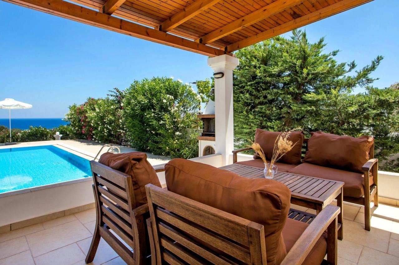 Villa Amberblue Kalathos Exteriör bild