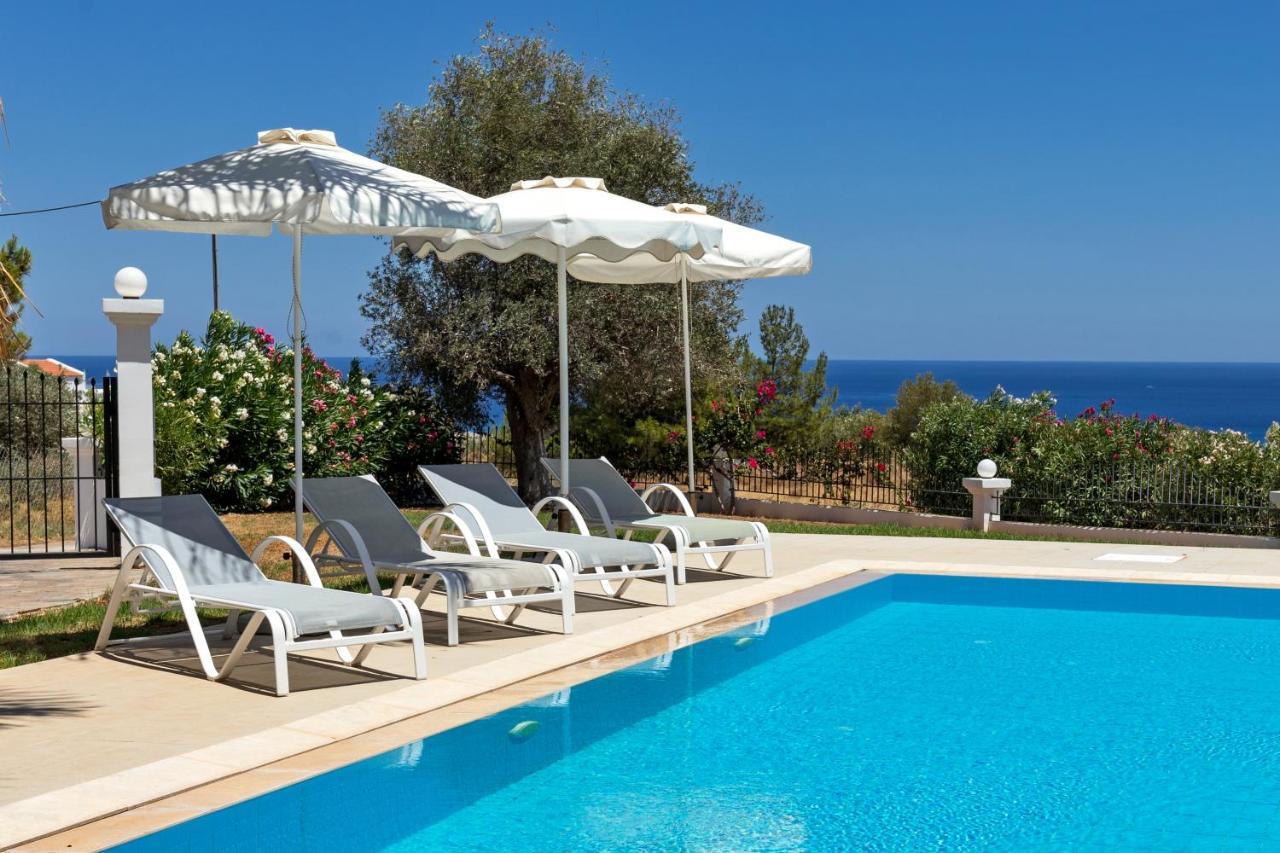 Villa Amberblue Kalathos Exteriör bild