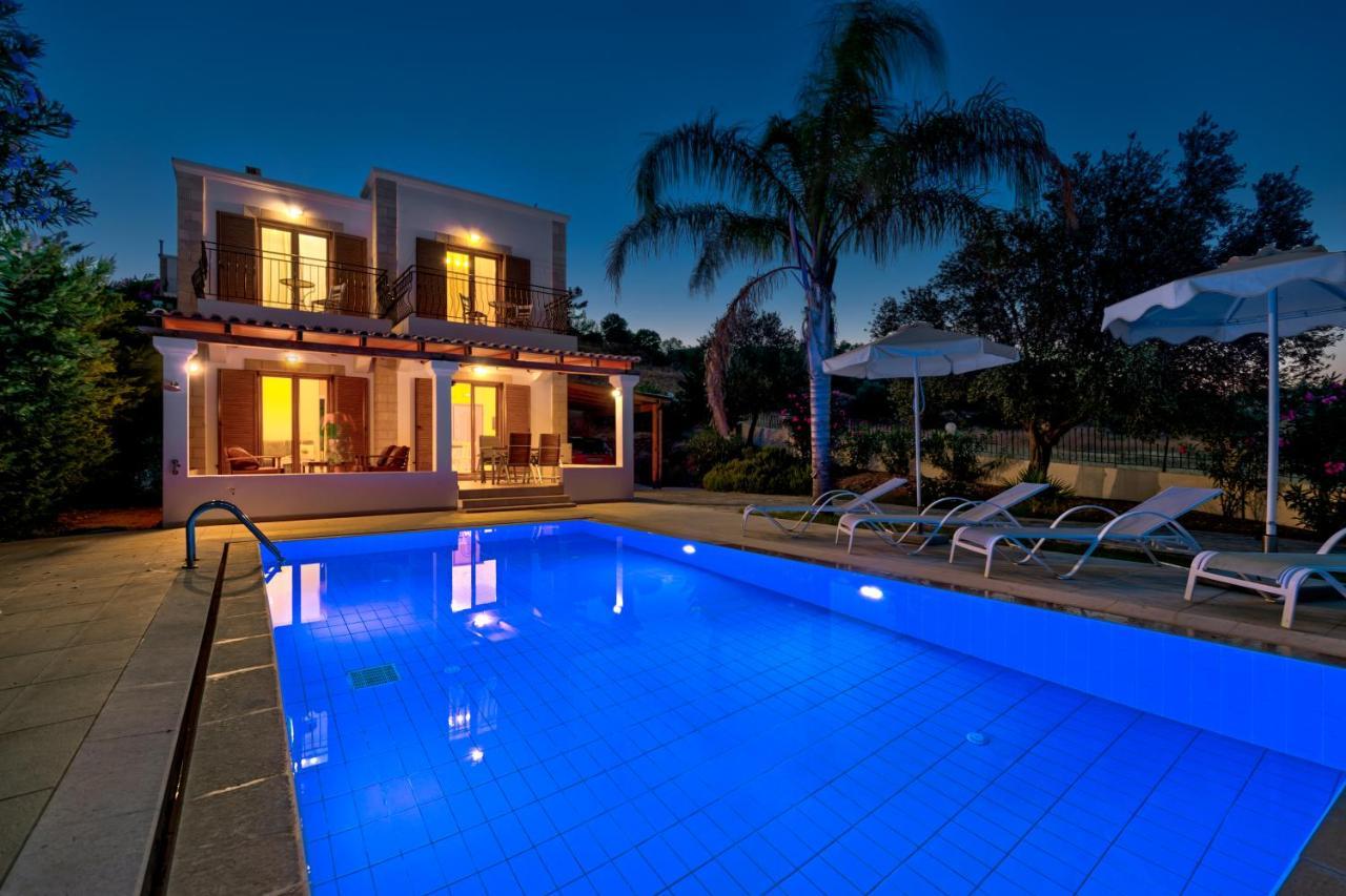 Villa Amberblue Kalathos Exteriör bild