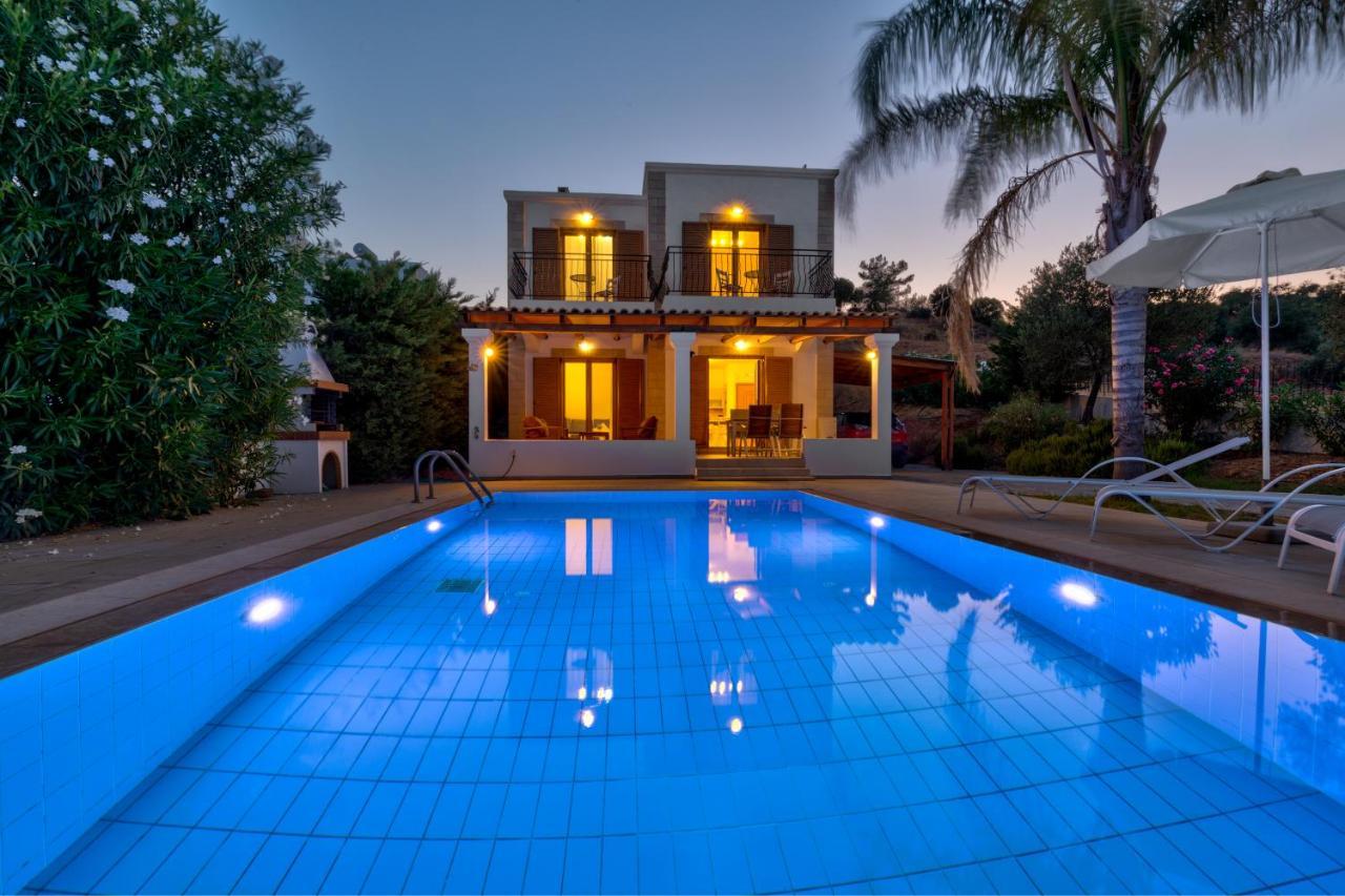 Villa Amberblue Kalathos Exteriör bild